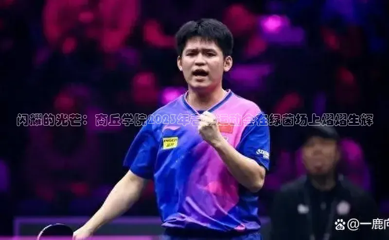 闪耀的光芒：商丘学院2023年春季运动会在绿茵场上熠熠生辉