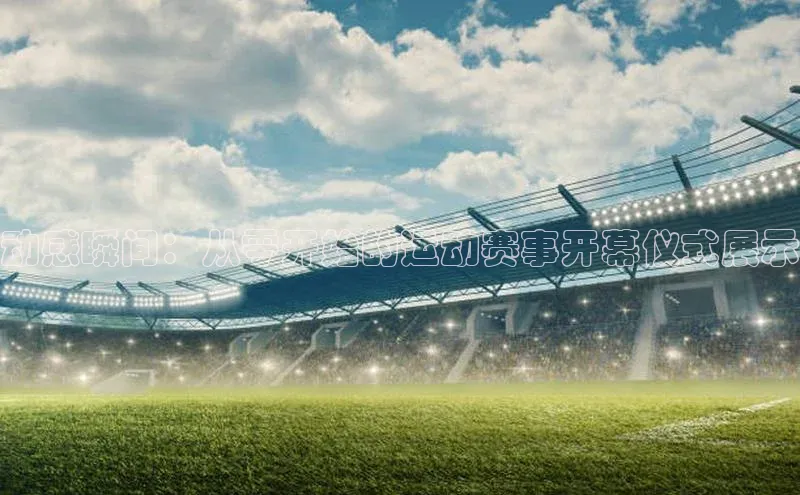 动感瞬间：从零开始的运动赛事开幕仪式展示